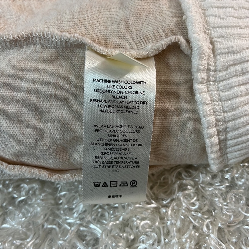 Anthropologie Ivory color oversized cardigan size xs - Picture 16 of 16
